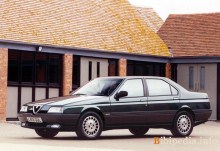 เหล่านั้น. ลักษณะ Alfa Romeo 164 1988 - 1998