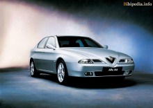 ისინი. მახასიათებლები Alfa Romeo 166 1998 - 2003