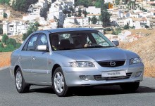 Aqueles. Características de Mazda 626 MK5 Sedan 1997 - 2002