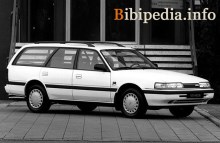 Aqueles. Características do Mazda 626 MK3 Station Wagon 1988 - 1991