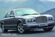 Azok. Jellemzői Bentley Arnage T 2002 - 2005