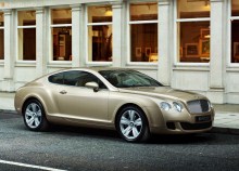 Ceux. Caractéristiques Bentley Continental GT depuis 2003