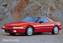 De där. Kännetecken för Buick Reatta 1988 - 1991