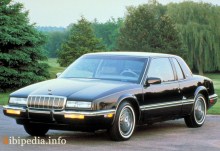 De där. Kännetecken för Buick Riviera 1986 - 1993