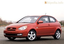 Jene. Merkmale Hyundai Accent 3 Türen seit 2006