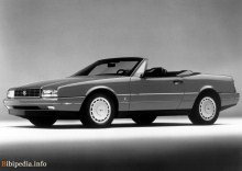 เหล่านั้น. ลักษณะของ Cadillac Allante 1987 - 1993