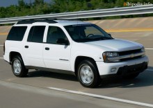 De där. Kännetecken för Chevrolet TrailBlazer EXT 2002 - 2006