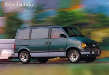 Jene. Eigenschaften von Chevrolet Astro 1994 - 2005