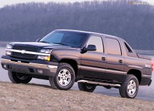 Ti. Značilnosti Chevrolet Avalanche 2001 - 2006