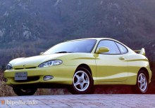 Aqueles. Características Hyundai Coupe (Tiburon) 1996 - 1999