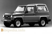 Itu. Karakteristik Daihatsu Rocky Universal 1988 - 1994