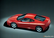 เหล่านั้น. คุณสมบัติ Ferrari 360 Modena 1999 - 2004