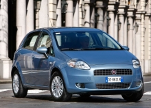 Those. Features Fiat Grande Punto 5 doors 2005 - 2009