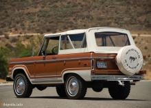 De där. Ford Bronco egenskaper 1966 - 1977