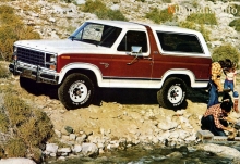 Ty. Vlastnosti FORD Bronco 1980 - 1986