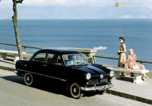 De där. Funktioner Ford Taunus 12m 1952 - 1959