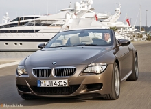 BMW 6 سلسلة تحويل E64 منذ عام 2007