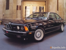 Azok. Jellemzők BMW M 635 CSI E24 1984 - 1989