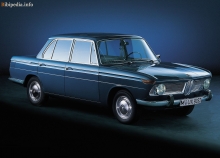 Onlar. Özellikler BMW 1500 1962 - 1966