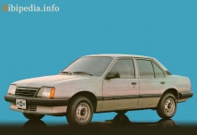 Celles. Caractéristiques de Chevrolet Monza (J) 1982 - 1996