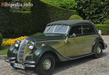 Itu. Karakteristik BMW 326 1936 - 1941
