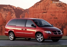Jene. Eigenschaften von Dodge Caravan 2000 - 2004