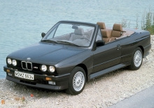 BMW 3 Series Convertible E30 1986 - 1993