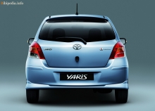 Toyota Yaris 5 portes depuis 2008