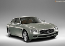Onlar. Özellikler Maserati Quattroporte V 2003 - 2008