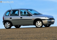 Opel Corsa 5 uși 1993 - 1997