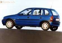 Opel Corsa 5 дверей 1993 - 1 997