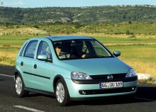 Opel Corsa 5 Türen 2000-2003