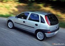 Opel Corsa 5 dörrar 2000 - 2003