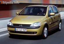 Opel Corsa 5 درب 2000 - 2003
