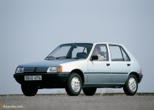 Ti. Značilnosti Peugeot 205 5 vrata 1983 - 1998