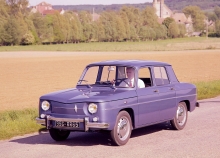 Itu. Karakteristik Renault 8 1962 - 1971