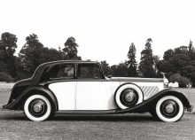 De där. Egenskaper Rolls Royce Phantom II Continental Sports Saloon av Barker 1930 - 1936