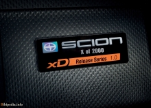 Εκείνοι. Χαρακτηριστικά Scion XD από το 2007
