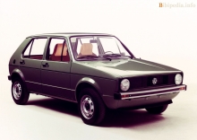 Volkswagen golf i 5 eshiklar 1974 - 1983