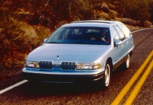 Itu. Karakteristik Oldsmobile Custom Cruiser 1990 - 1992