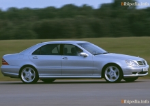 Tych. Charakterystyka Mercedesa Benz S 63 AMG W220 2001 - 2001