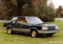 Acestea. Caracteristicile lui Dodge Aries Coupe 1981 - 1989