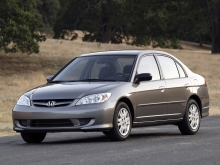 Onlar. Özellikler Honda Civic 2000 - 2005