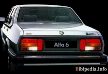 Тих. характеристики Alfa romeo 6 1979 - 1983