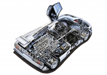 Oni. Karakteristike Bugatti EB 110 SS 1992 - 1995