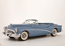 De där. Egenskaper för Buick Skylark 1953 - 1954