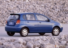 Chevrolet Aveo (Kalos) 5 ajtók 2002 - 2007