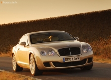 Bentley qit'a gt tezligi 2007 yil