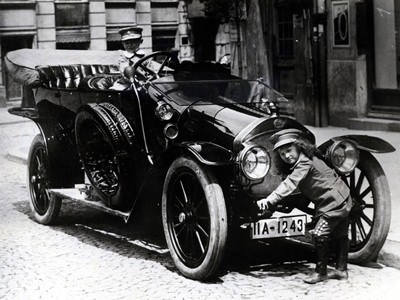 Model pertama Audi Typ-A 1910