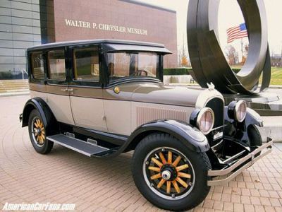 Chrysler altı 1924.